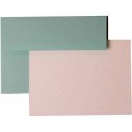 JAM Paper Personal Stationery Sets with Matching A6 Envelopes, Aqua, 25-Pack