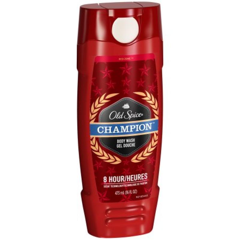 Old Spice® Red Zone™ Champion™ Body Wash 16 fl. oz. Plastic Bottle