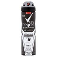 Degree Men UltraClear Black + White Antiperspirant Deodorant Dry Spray, 3.8 oz