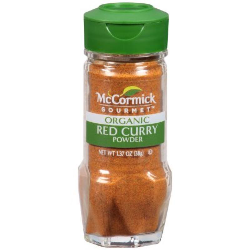 McCormick Gourmet™ Red Organic Curry Powder, 1.37 oz. Shaker