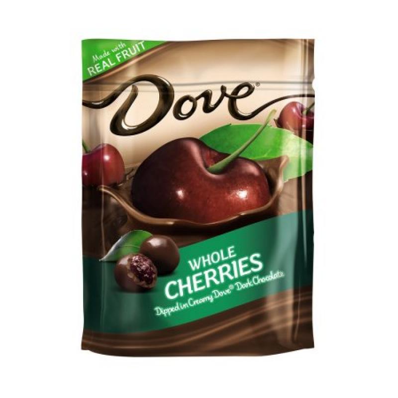 Dove Whole Cherries Dipped in Creamy Dark Chocolate Dried Fruit, 6 oz