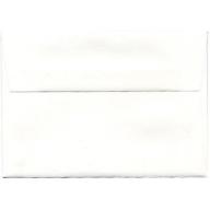 JAM Paper 4bar A1 3-5/8" x 5-1/8" Strathmore Paper Envelopes, Bright White Wove, 50pk