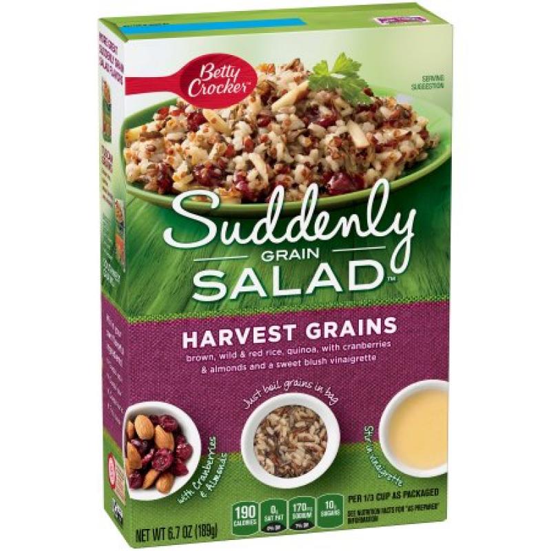 Betty Crocker® Suddenly Salad Harvest Grains Pasta Salad 6.7 oz Box