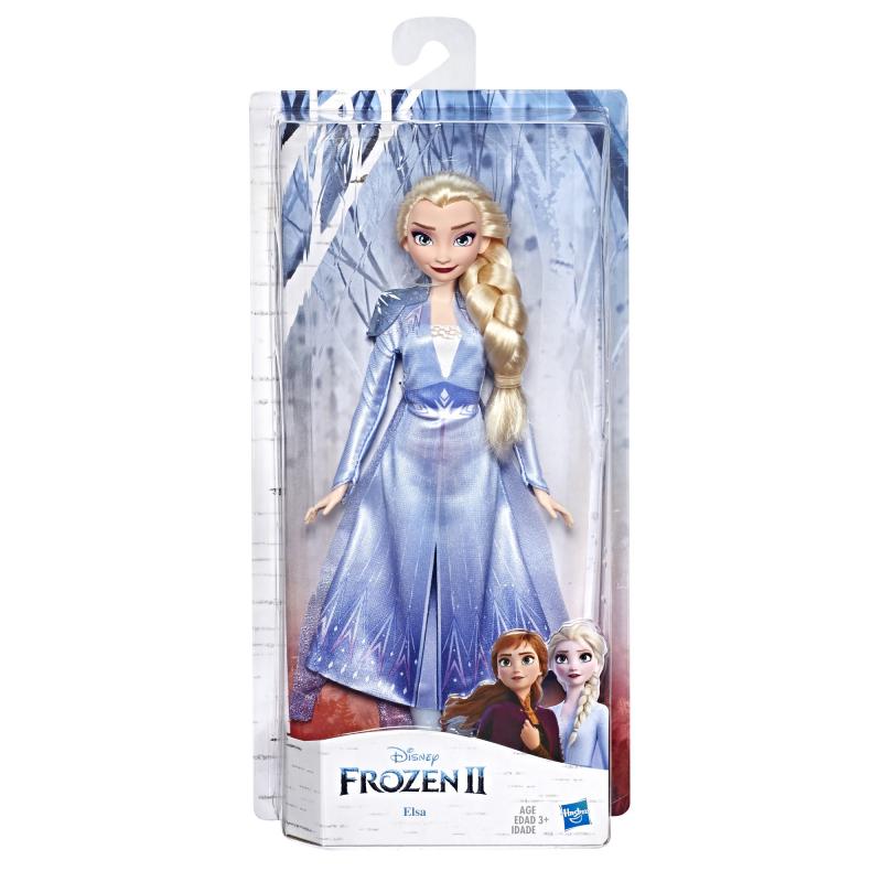 Disney Frozen 2 Elsa Fashion Doll with Long Blonde Hair & Blue Outfit