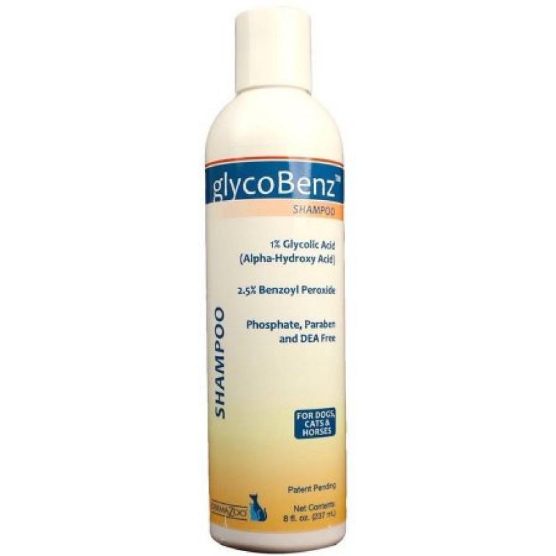 DermaZoo GlycoBenz Shampoo, 8 fl oz