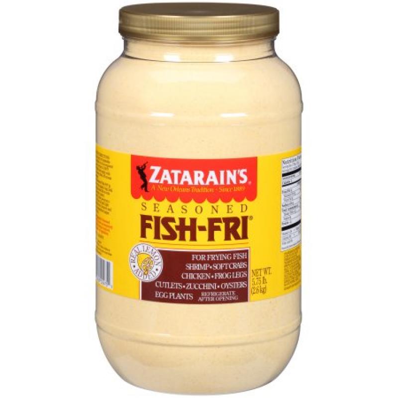 Zatarain&#039;s Seasoned Fish-Fri Mix, 5.75 lbs