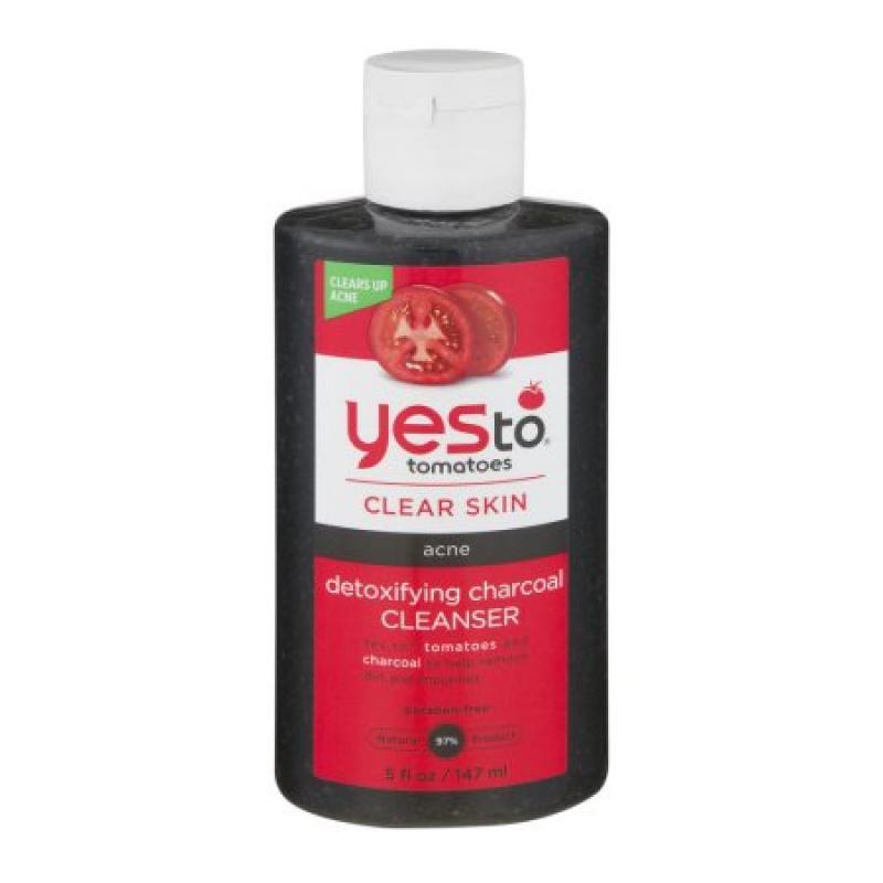 Yes to Tomatoes Clear Skin Detoxifying Charcoal Cleanser, 5.0 FL OZ