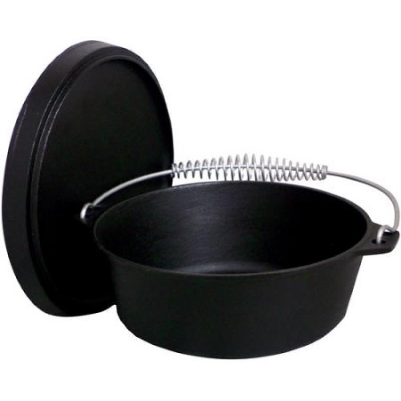 King Kooker Pre-Seasoned 4 qt Cast Iron Dutch Oven