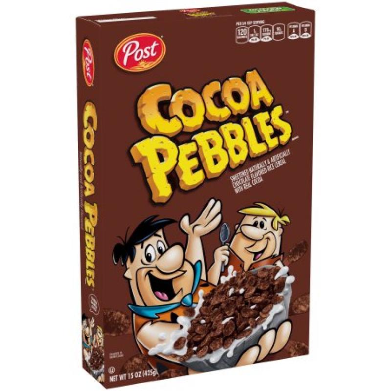 Post® Cocoa Pebbles Cereal 15 oz. Box