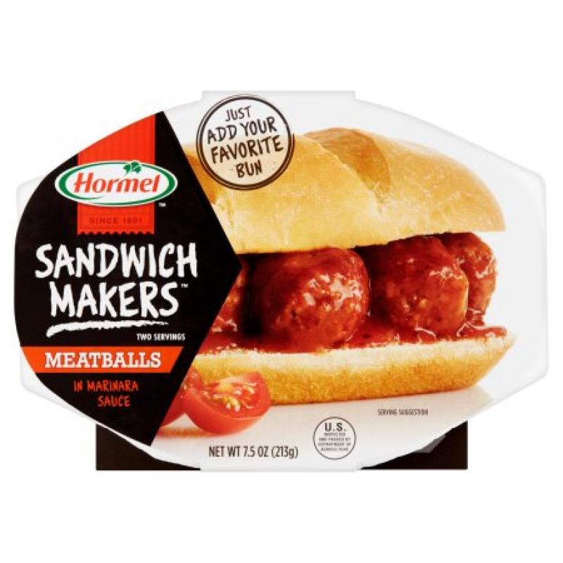 Hormel Sandwich Makers Meatballs in Marinara Sauce, 7.5 oz