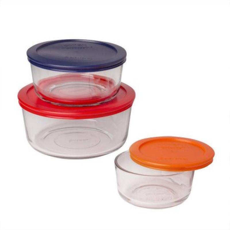 Pyrex Simply Store 6-Piece Multipack Value Pack