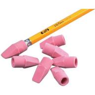 School Smart Wedge Cap Pencil Tip Erasers, Box of 144