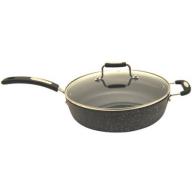 THE ROCK by Starfrit 11" Deep Fry Pan with Lid, Grey