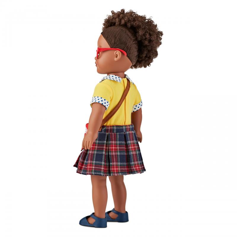 My Life As 18-inch Poseable Foreign Language Tutor Doll, African American