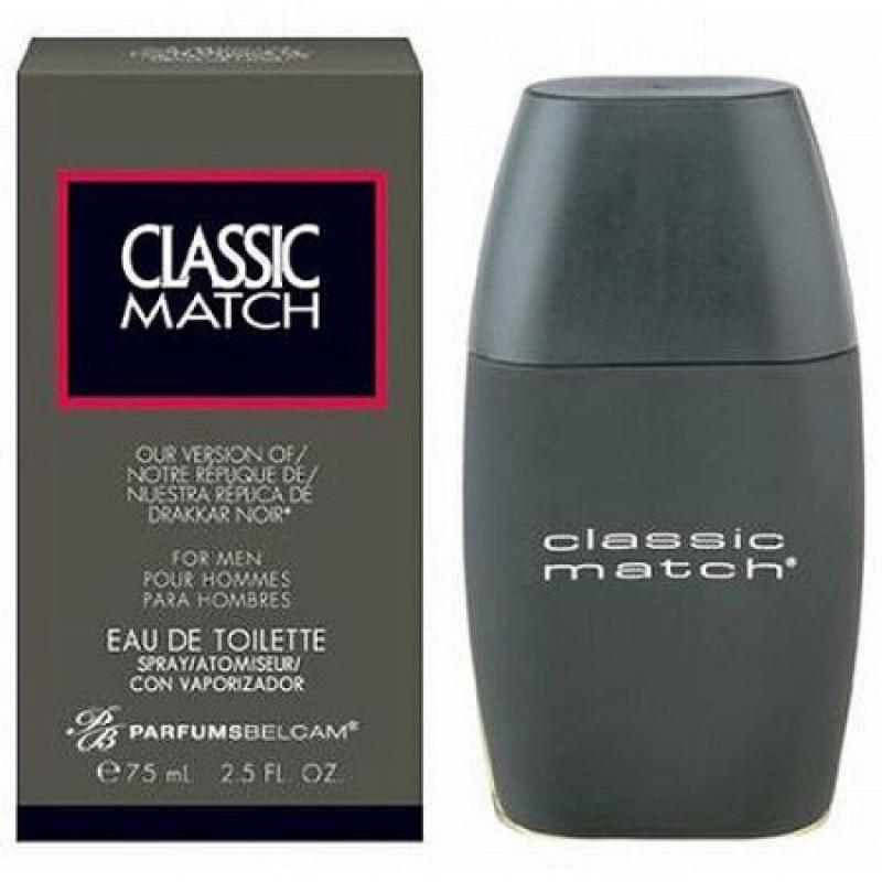Parfums Belcam Classic Match Version of Drakkar Noir Eau de Toilette Spray, 2.5 fl oz
