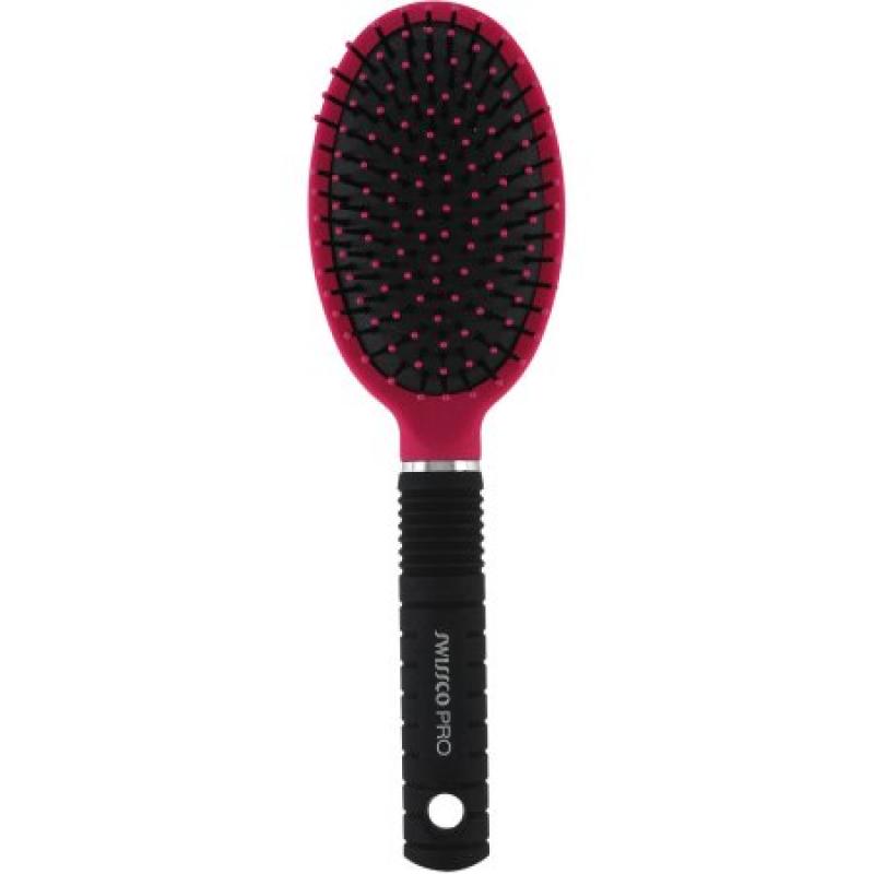 Swissco Pro Ionic Oval Hair Brush, Pink