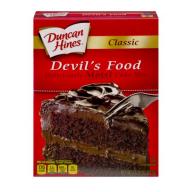 Duncan Hines Classic Devil&#039;s Food Cake Mix, 15.25 OZ