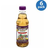 Nakano Roasted Garlic Seasoned Rice Vinegar, 12 fl oz, (Pack of 6)