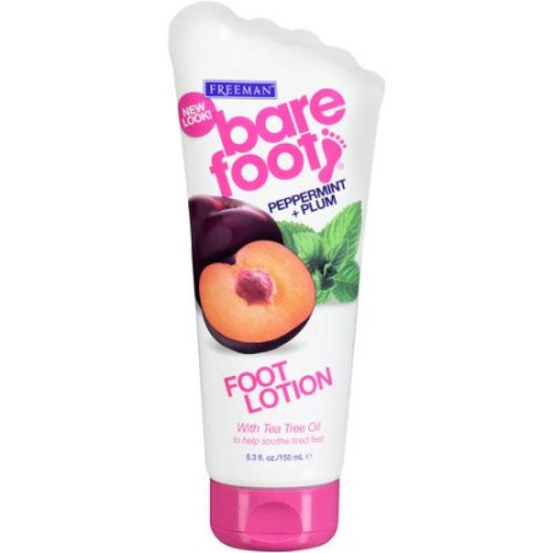 Bare Foot Peppermint + Plum Foot Lotion, 5.3 fl oz