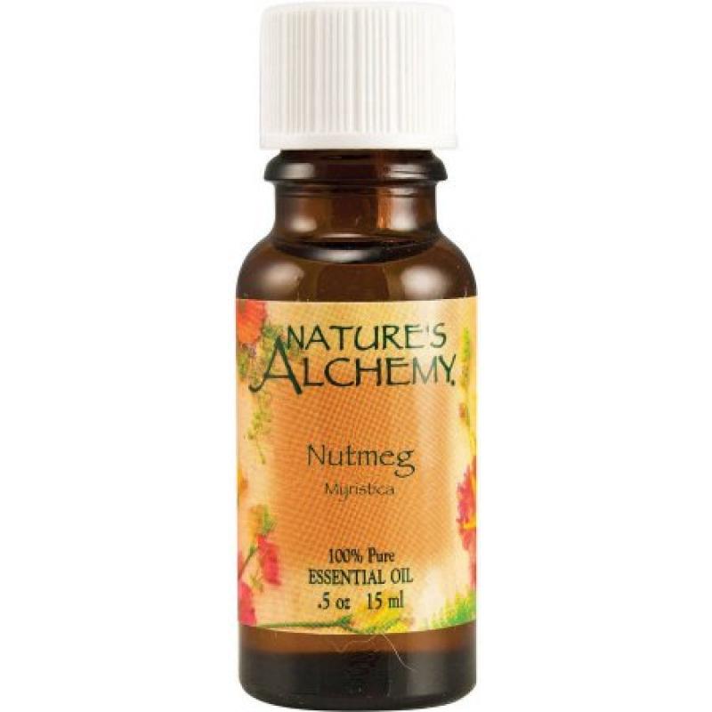 Nature&#039;s Alchemy Essential Oil Nutmeg, 0.5 OZ