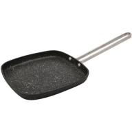 THE ROCK by Starfrit Personal Griddle Pan with Stainless Steel Wire Handle, 6"