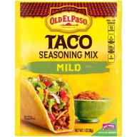 Old El Paso Taco Mild Seasoning Mix 1 oz Packet