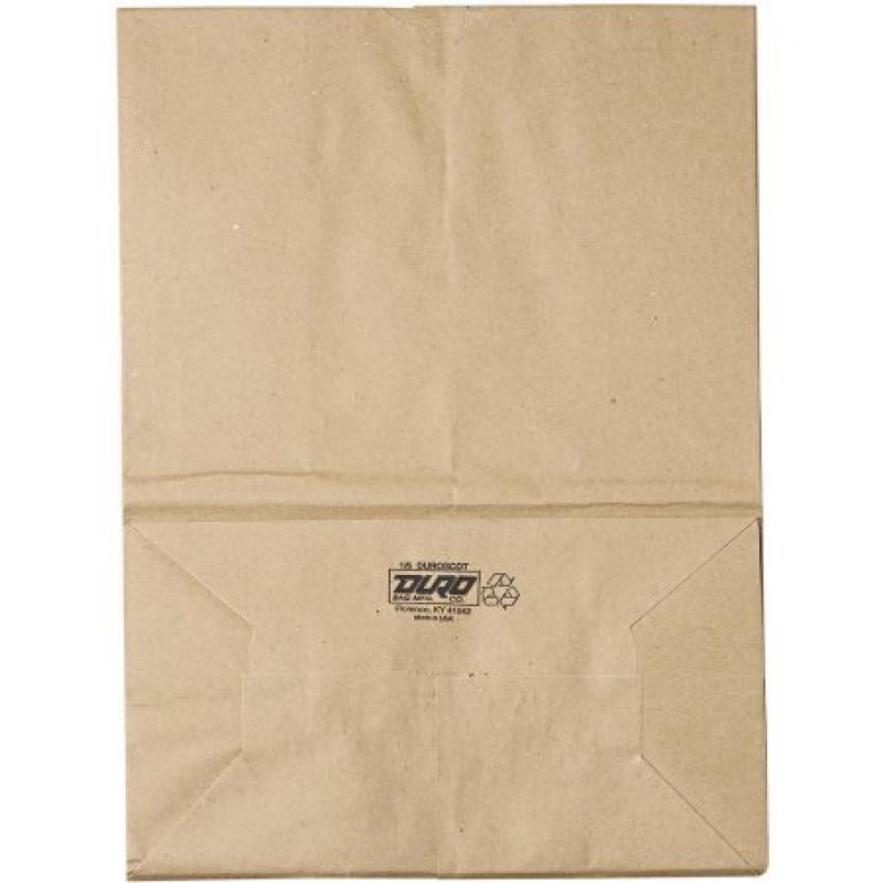 General Brown Kraft 1/6 57# Paper Bags, 500 count