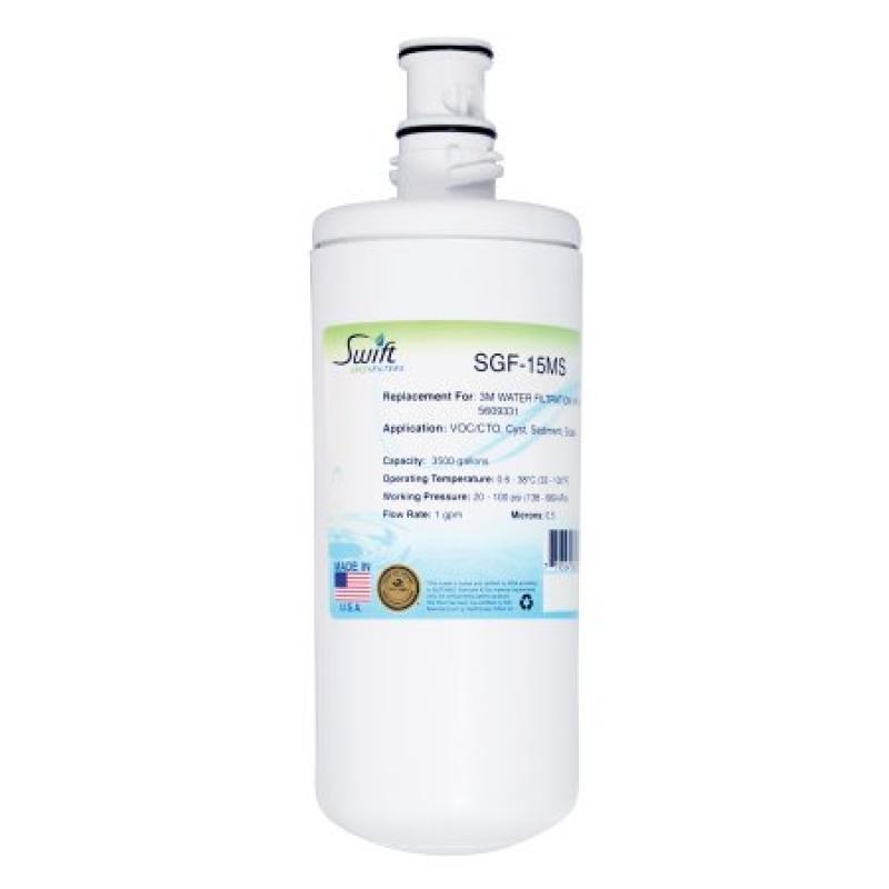 SGF-15MS Replacement Water Filter for 3M HF15-MS