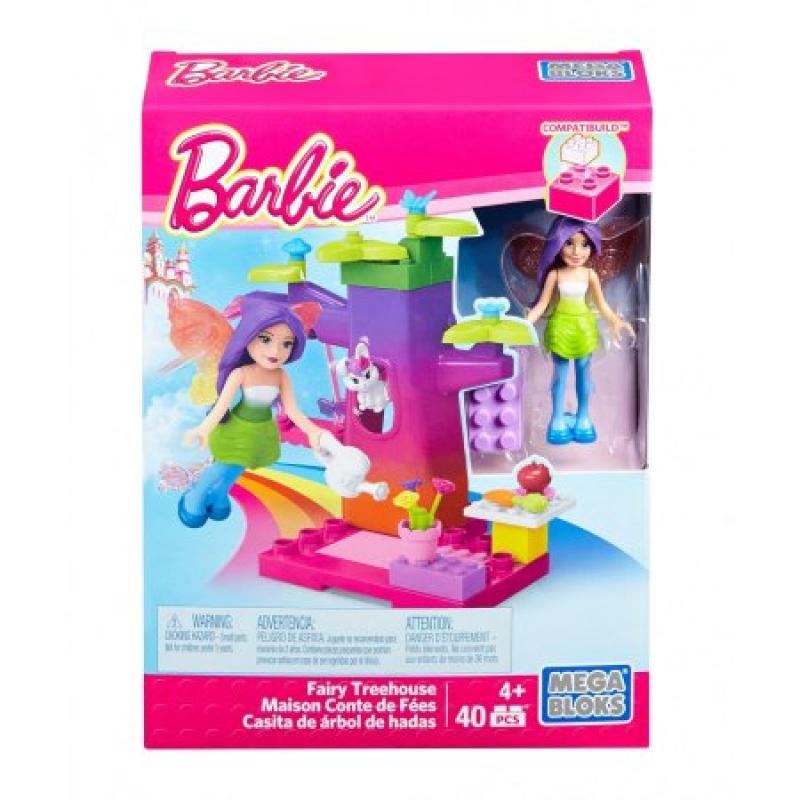 Mega Bloks Barbie Fairy Treehouse