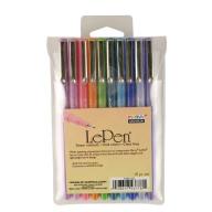 Le Pen Colored Writing Pen 10 Pc Set C Bright