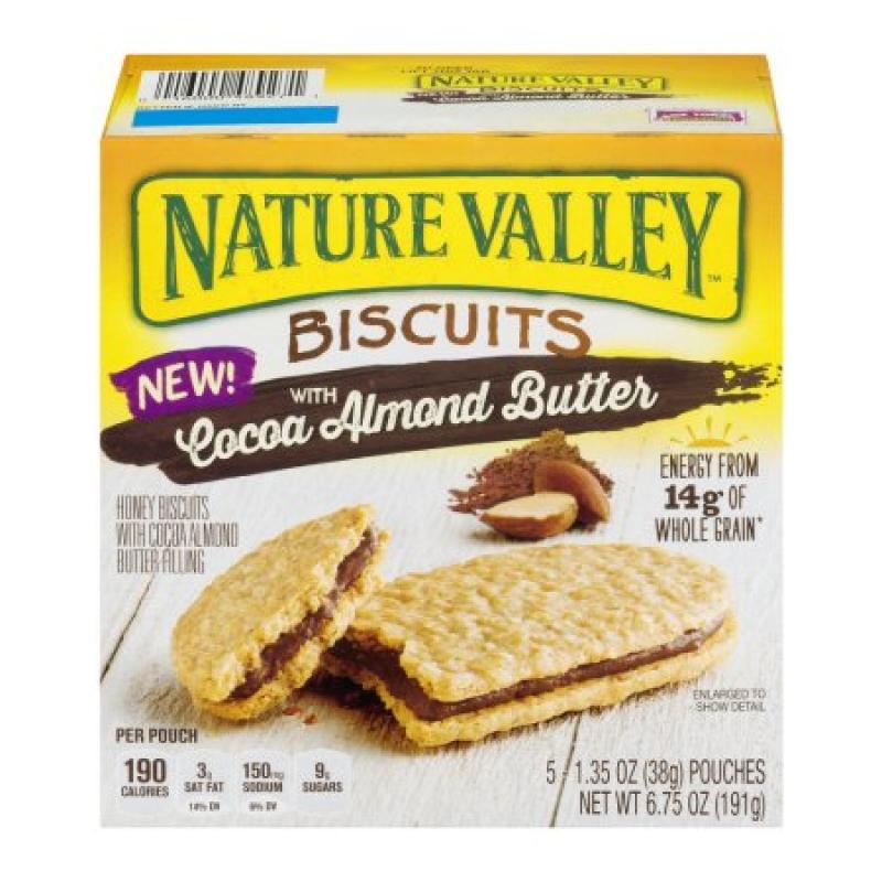 Nature Valley Biscuits with Cocoa Almond Butter - 5 CT