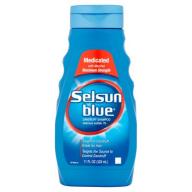 Selsun Blue Medicated with Menthol Dandruff Shampoo, 11 oz