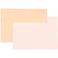 JAM Paper Recycled Parchment Personal Stationery Sets with Matching A7 Envelopes, Natural, 25-Pack