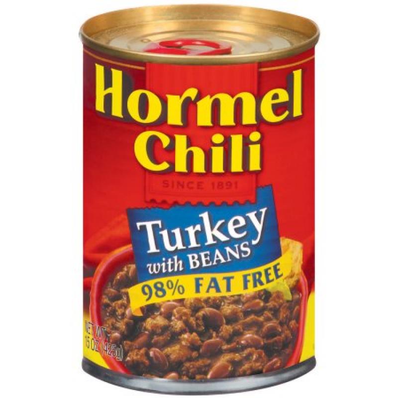 HORMEL Turkey W/Beans 98% Fat Free Chili 15 OZ CAN