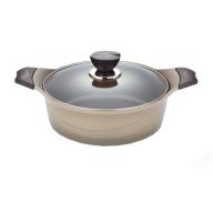 Della Ceramic-Coated Non-Stick Premium Cookware, 3.1-Quart Saute Pan