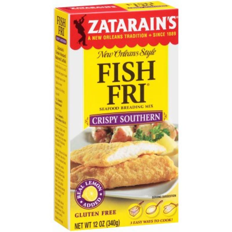 Zatarain&#039;s® Fish Fri® Crispy Southern Seafood Breading Mix 12 oz. Box