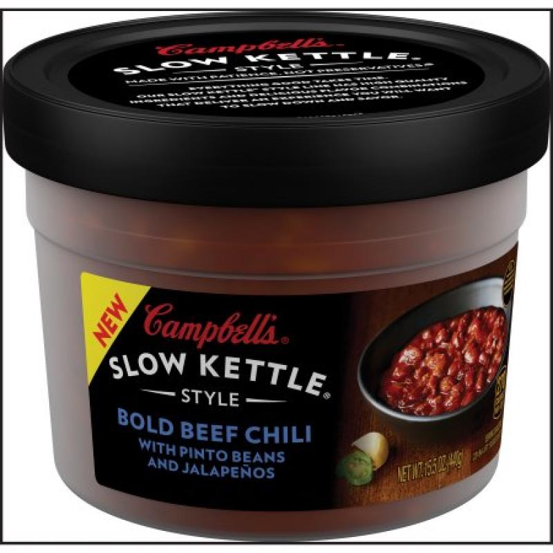 Campbell&#039;s Slow Kettle Style Bold Beef Chili, 15.5 oz