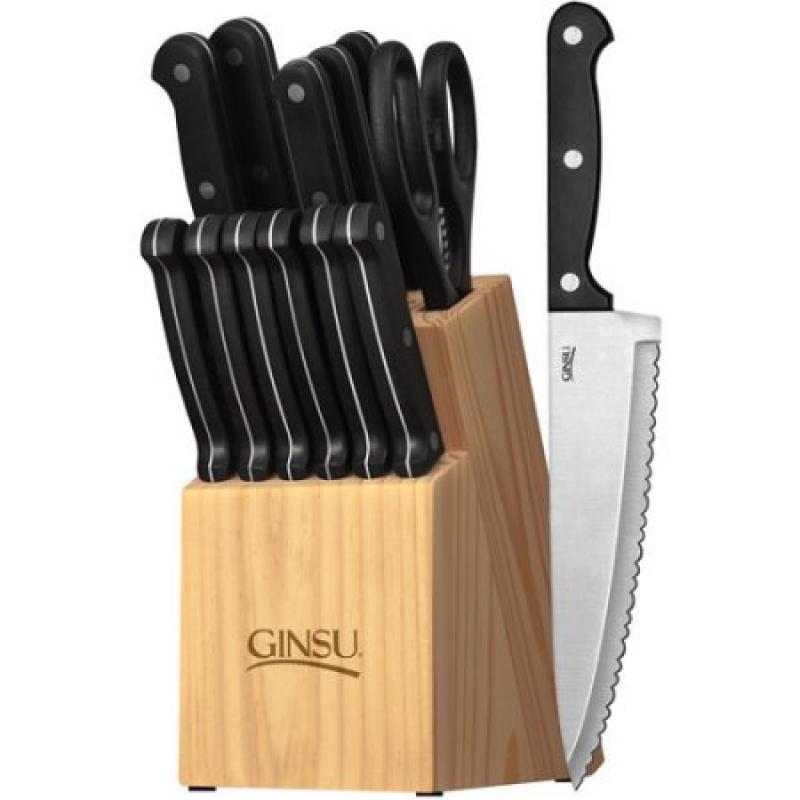 Ginsu Essential Series 14-Piece Cutlery Set