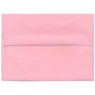 A6 (4 3/4" x 6-1/2") Recycled Paper Invitation Envelope, Light Baby Pink, 25pk