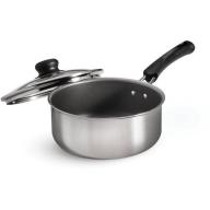 Tramontina Simple Cooking 2-Quart Polished Nonstick Covered Sauce Pan