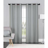 VCNY Home Solid Annex Grommet Top Blackout Curtains, Set of 2