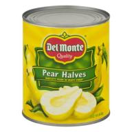 Del Monte Pear Halves In Heavy Syrup, 29.0 OZ