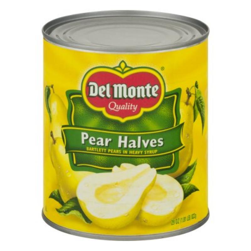 Del Monte Pear Halves In Heavy Syrup, 29.0 OZ