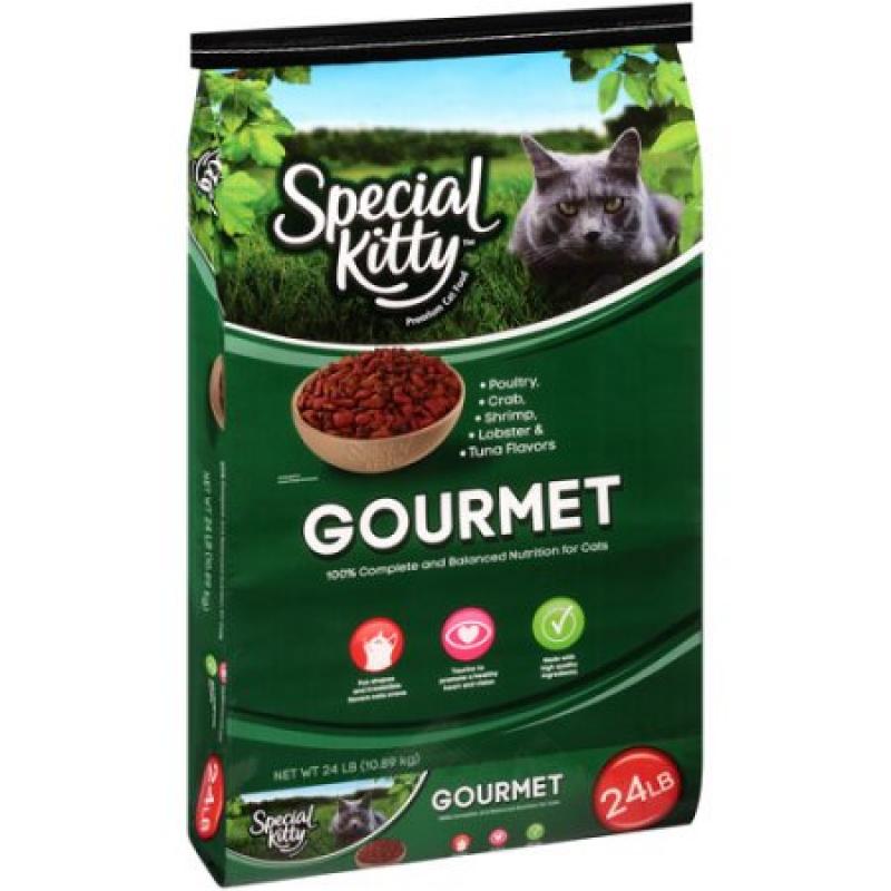 Special Kitty Gourmet Cat Food, 24 lb
