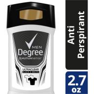 Degree Men Ultra Clear Black + White Antiperspirant and Deodorant, 2.7 oz