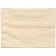 JAM Paper A7 Invitation Envelope, 5 1/4" x 7 1/4", Parchment Natural Recycled, 250/pack