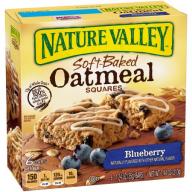 Nature Valley Soft Baked Oatmeal Squares Blueberry 6 - 1.24 oz Bars