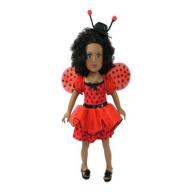Arianna LadyBug Costume Fits Most 18 inch Dolls