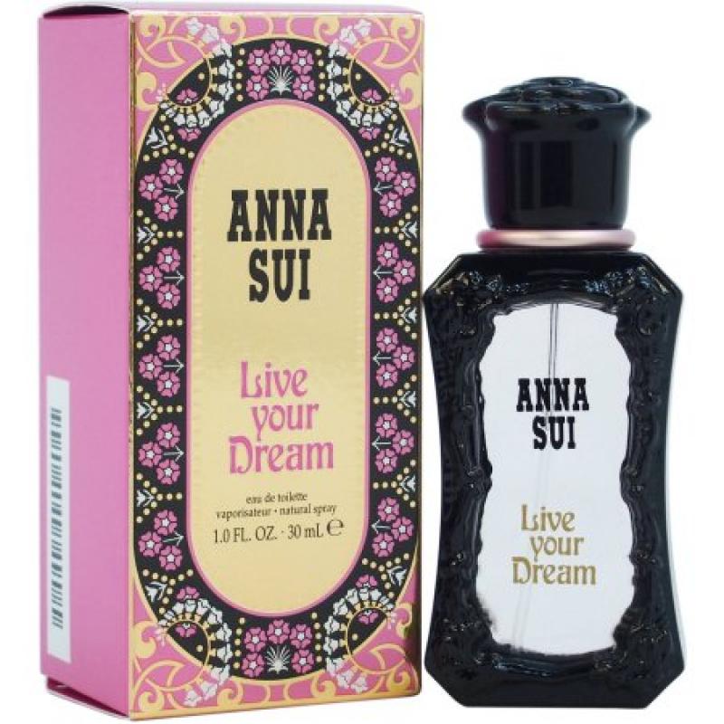 Anna Sui Live Your Dream EDT Spray, 1 oz