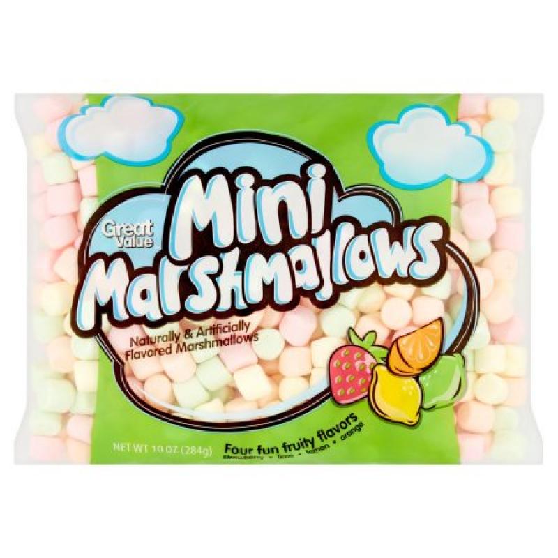 Great Value Mini Marshmallows 10 oz